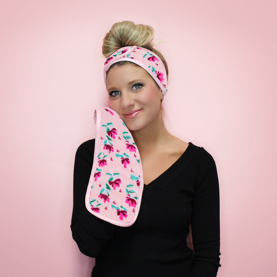 MakeUp Eraser floral Headband