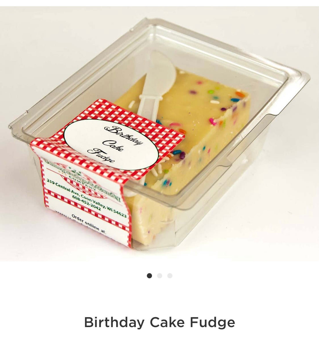 Birthday Cake Fudge