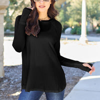 Basic Bae Full Size Round Neck Long Sleeve T-Shirt