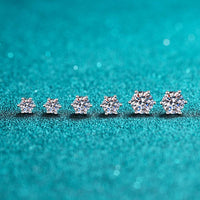 Endless Cheer Moissanite Stud Earrings