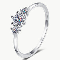 Dream Date Night Moissanite 925 Sterling Silver Ring