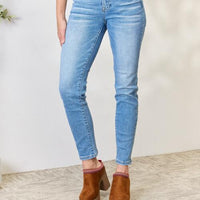 RISEN Full Size Mid Rise Skinny Jeans