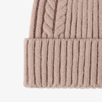 Cable-Knit Cuff Beanie