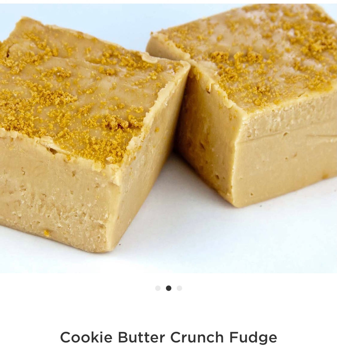 Cookie Butter Crunch Fudge