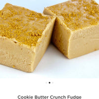 Cookie Butter Crunch Fudge