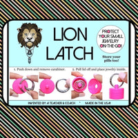 Lion Latch Jewelry Safekeeper