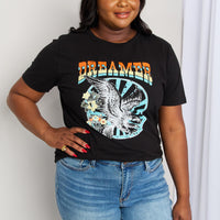 mineB Full Size DREAMER Graphic T-Shirt