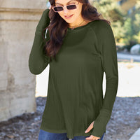 Basic Bae Full Size Round Neck Long Sleeve T-Shirt