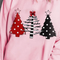 Christmas Tree Graphic Sweatshirt