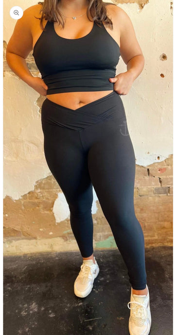 Crossover leggings by Anchored