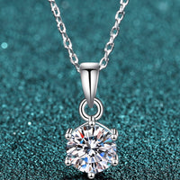 Get What You Need Moissanite Pendant Necklace