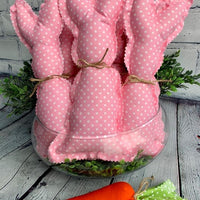 Easter Decor Fabric Bunnies