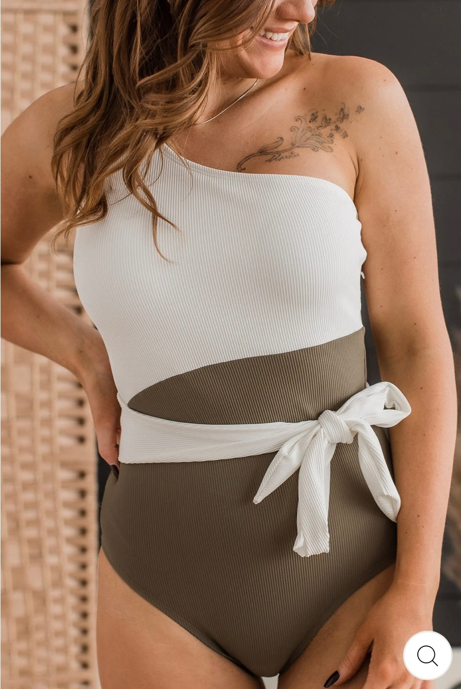 On The Coast One Shoulder Swimsuit
