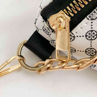 Printed PU Leather Sling Bag