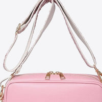 PU Leather Tassel Crossbody Bag