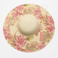 Justin Taylor Floral Bow Detail Sunhat
