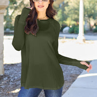 Basic Bae Full Size Round Neck Long Sleeve T-Shirt