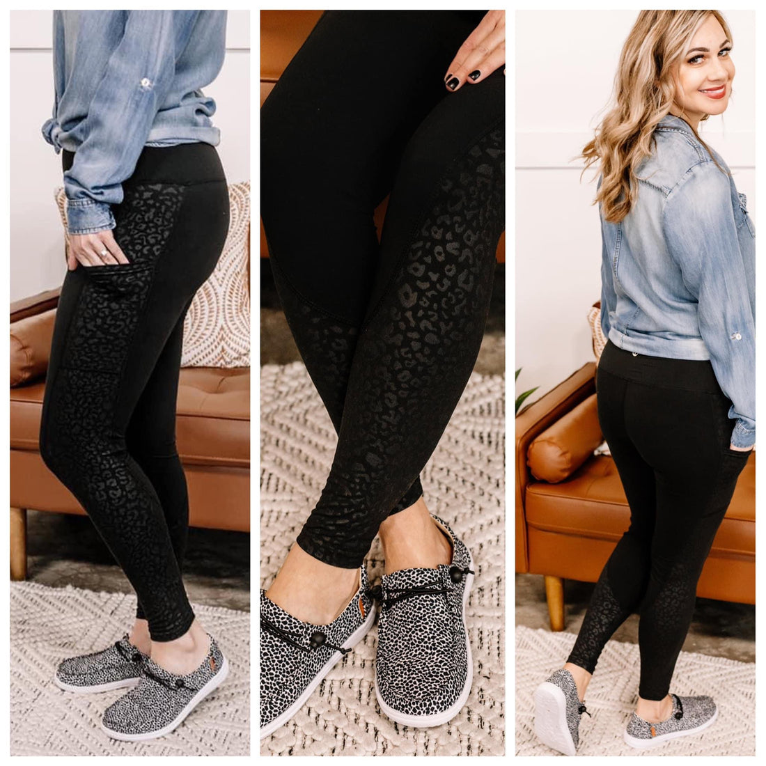 Obsidian Dream Leppy Leggings