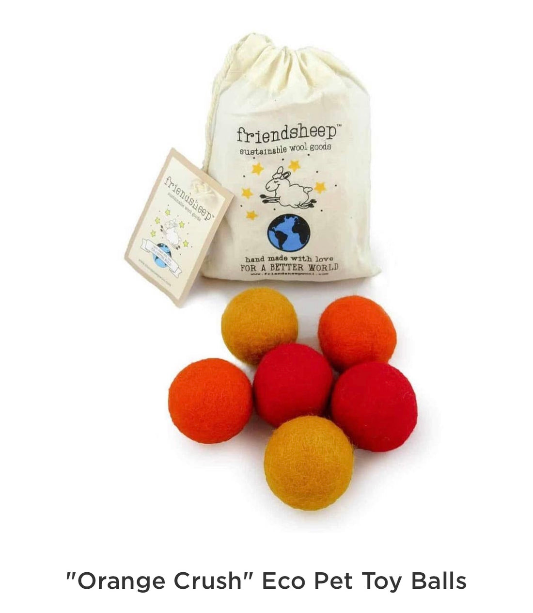 Friendsheep Wool Pet Balls