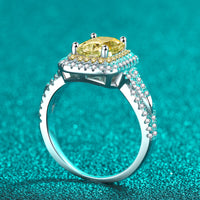 Can't Stop Your Shine 2 Carat Moissanite Ring