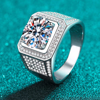 Bring It Home 925 Sterling Silver Moissanite Ring