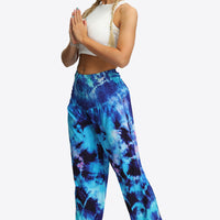 Tie-Dye Smocked Joggers