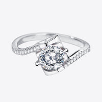 Darling You 925 Sterling Silver Moissanite Ring