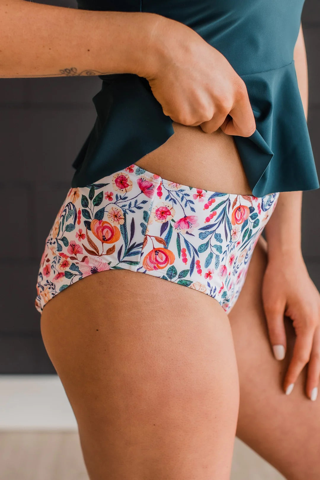 Bask in the Sun Midrise bikini bottoms- NEW COLOR ADDED