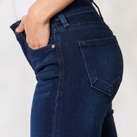 Kancan Full Size Mid Rise Flare Jeans