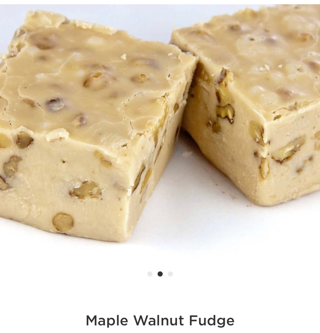Maple Walnut Fudge