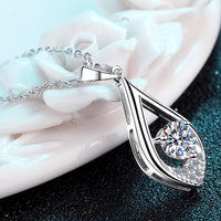 Glamorous Always Moissanite Pendant Necklace