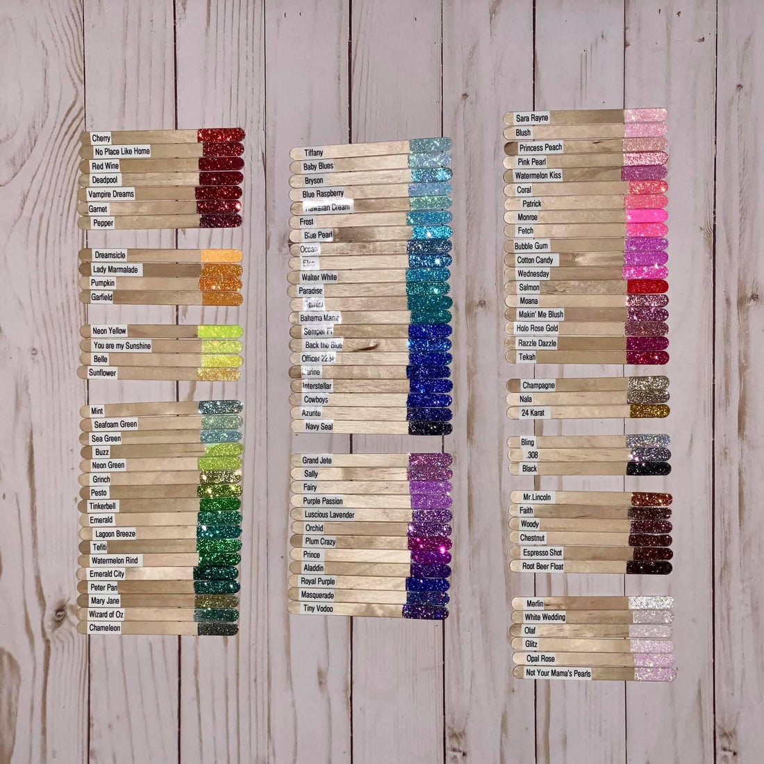 Glitter Epoxy Pens