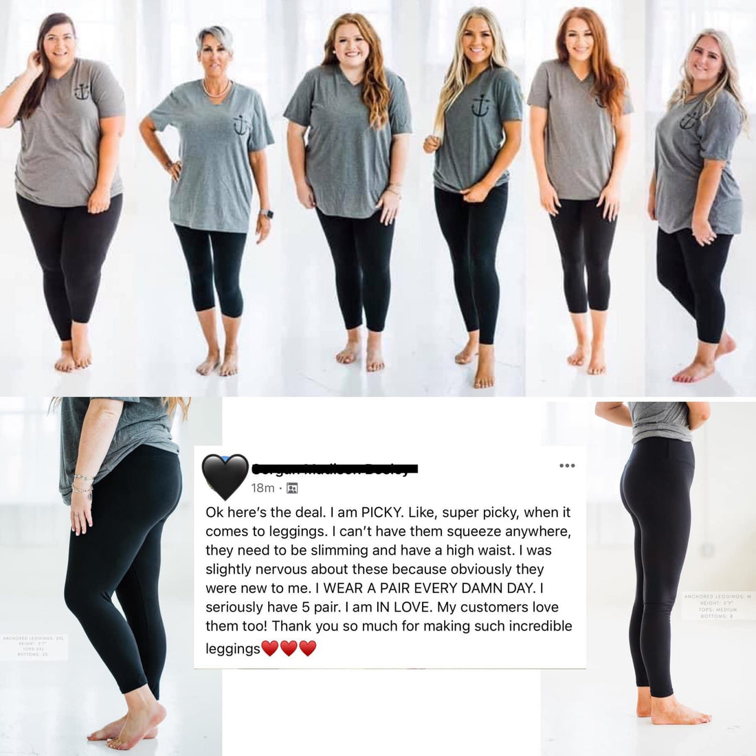 Best Damn Leggings (anchored Leggings)