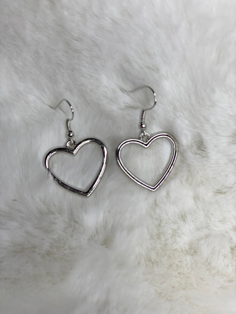 Silver plated hearts