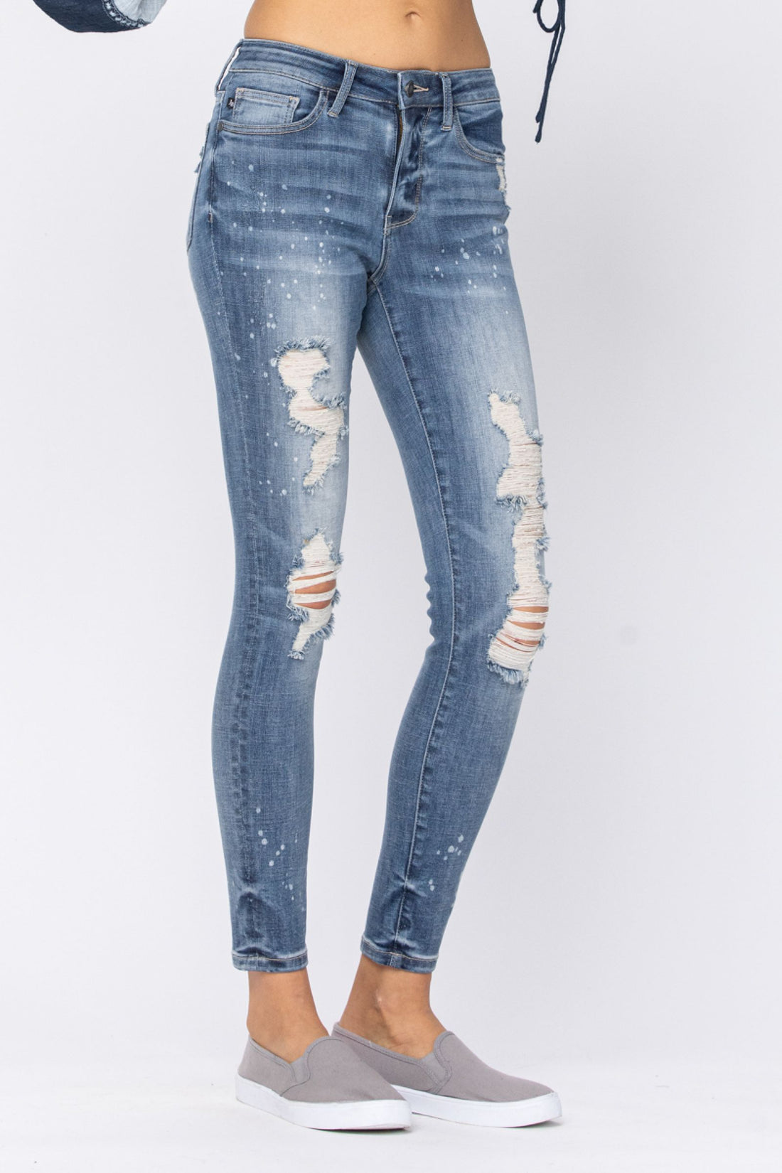 She’s All That Bleach splash Skinnies