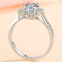 Can't Stop Your Shine 925 Sterling Silver Moissanite Ring