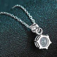 Get What You Need Moissanite Pendant Necklace