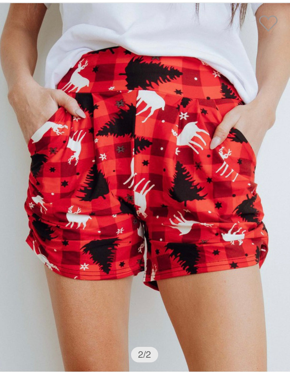 printed Harem Shorts