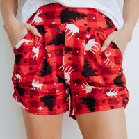printed Harem Shorts