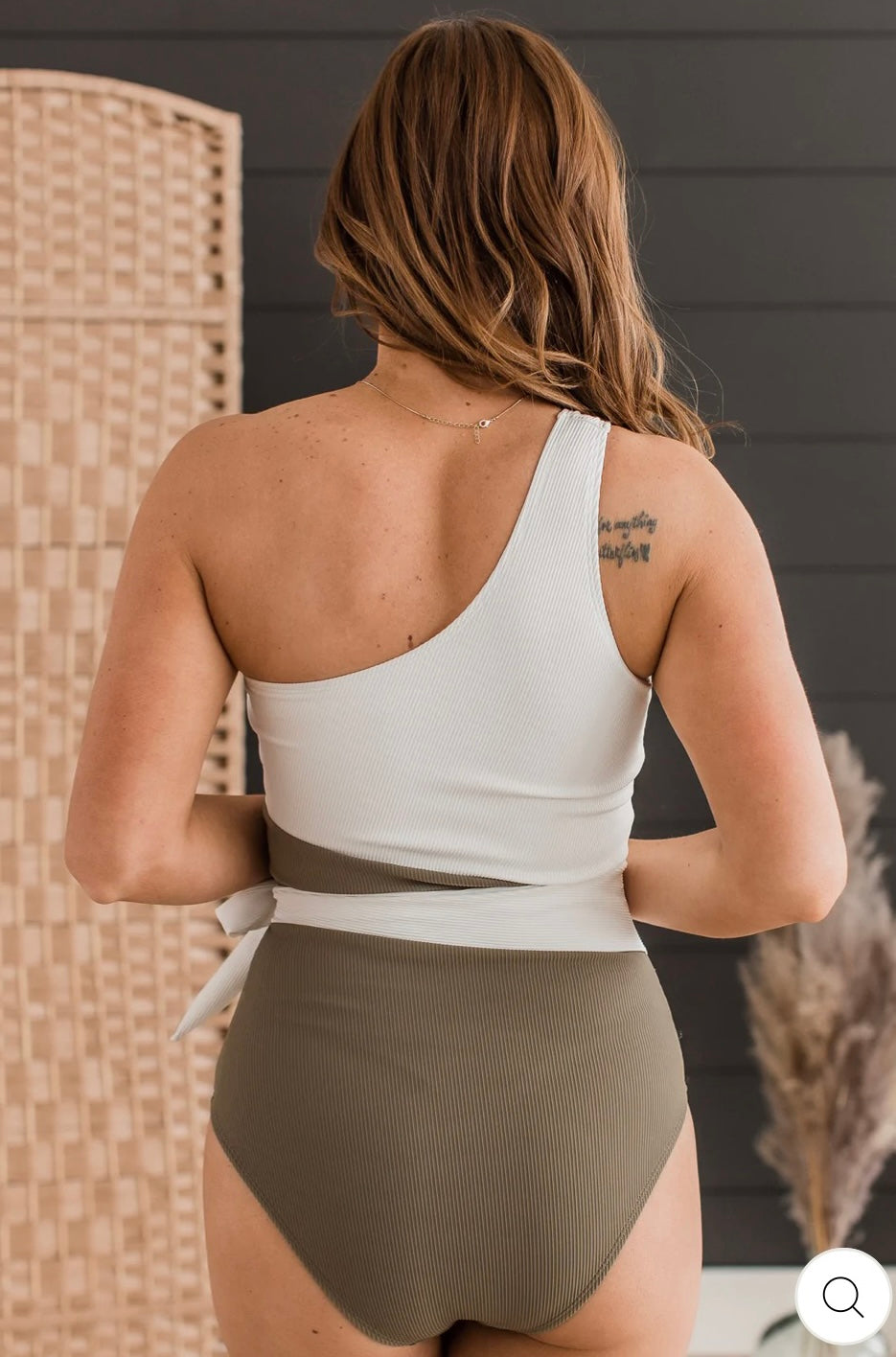 On The Coast One Shoulder Swimsuit