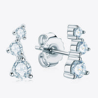 Your Way Moissanite Stud Earrings