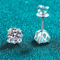 Good Day In My Mind Moissanite Stud Earrings