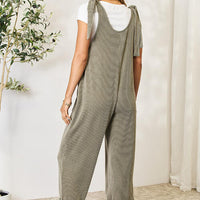 Celeste Full Size Straight Overall with Pockets