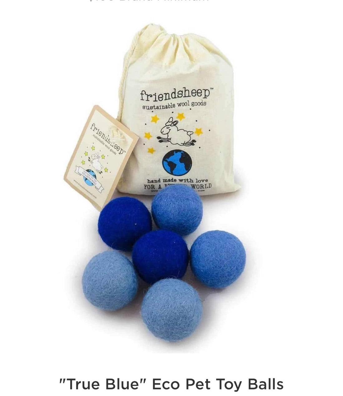 Friendsheep Wool Pet Balls