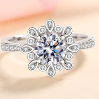 Can't Stop Your Shine 925 Sterling Silver Moissanite Ring