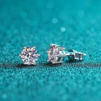 Endless Cheer Moissanite Stud Earrings