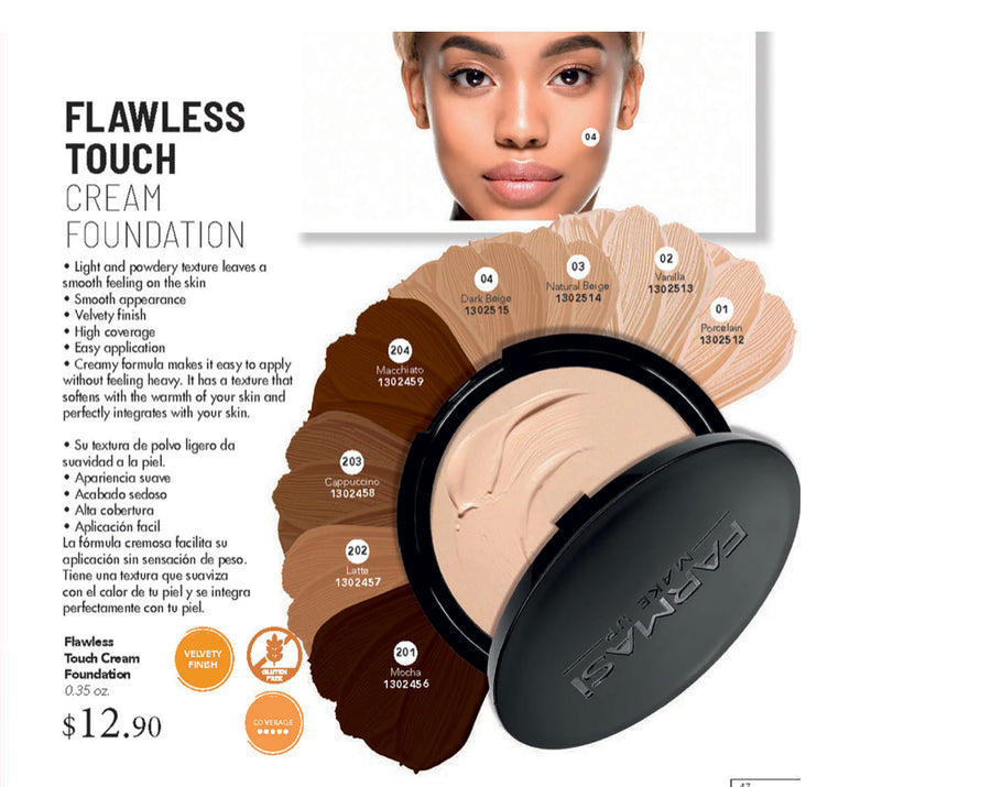 Flawless touch Cream Foundation