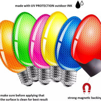 Christmas Light Magnet set