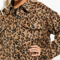 Jodifl Driving Me Wild Full Size Run Leopard Jacket