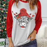 Bull Graphic Round Neck T-Shirt